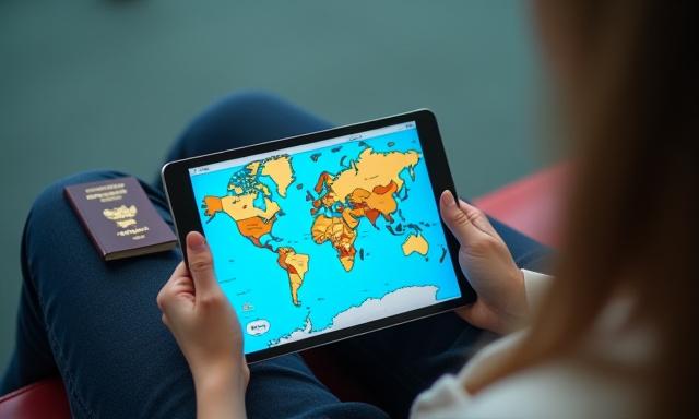 نصائح استهلاك البيانات أثناء السفر